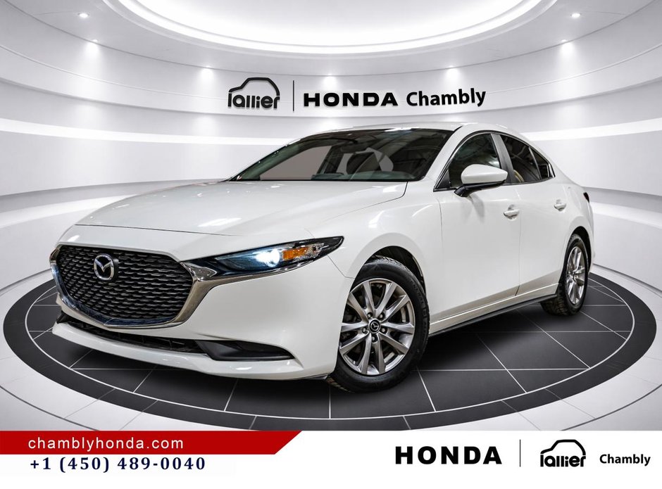 2019 Mazda 3 GX  HEATED SEATS I MAGS I CAMERA I ACTIVE SECURITY in Montréal, Quebec