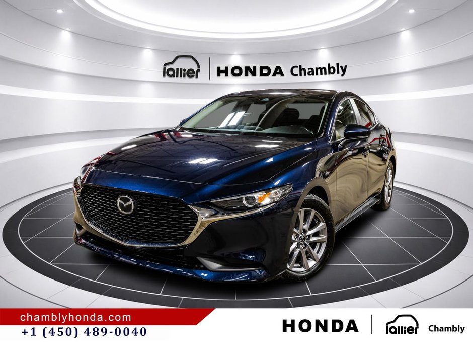 2021 Mazda 3 GS CARPLAY I HEATED SEATS AND STEERING WHEEL I ACTIVE SECURITY in Montréal, Quebec