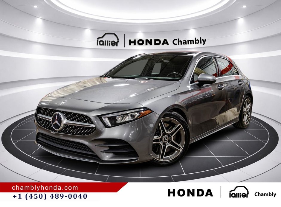 2019 Mercedes-Benz A 250 4MATIC Hatch AMGMAGS I PANORAMIC SUNROOF I HEATED SEATS I CAMERA in Montréal, Quebec