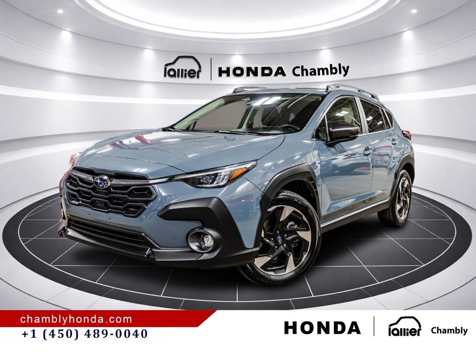 Subaru Crosstrek Limited AWD 31,000 KM I SUNROOF I MAGS I HEATED SEATS & STEERING WHEEL I  CARPLAY I ACTIVE SECURITY 2024 à Montréal, Québec