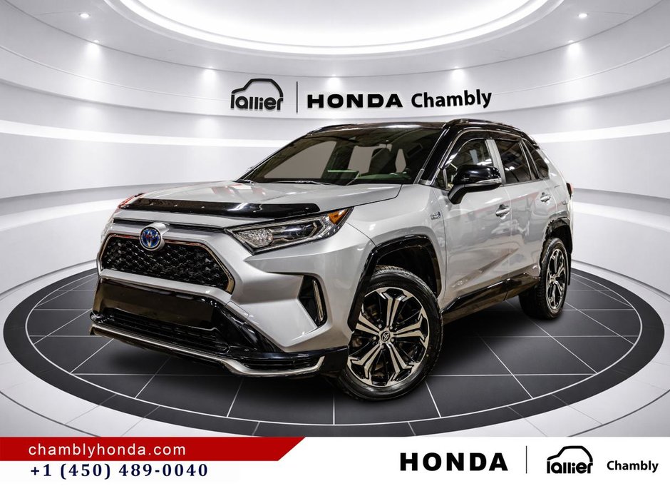 2021 Toyota RAV4 Prime XSE AWD LEATHER I SUNROOF I MAGS I CARPLAY I ACTIVE SECURITY in Montréal, Quebec