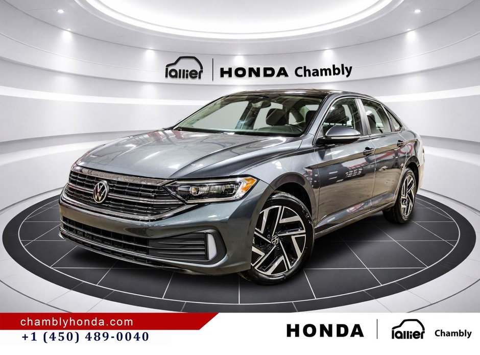 2023 Volkswagen Jetta Highline CUIR I HEATED SEATS I MAGS I CAMERA I CARPLAY I ACTIVE SECURITY in Montréal, Quebec