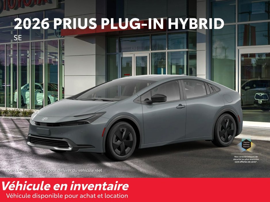 2026 Toyota Prius Plug-in Hybrid SE in Châteauguay, Quebec