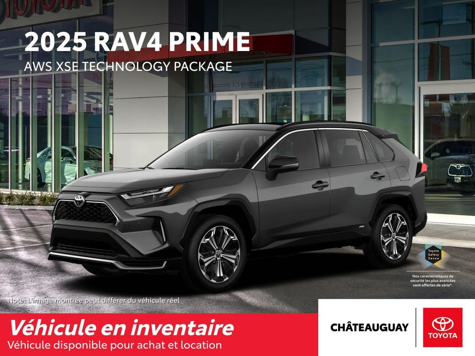 Toyota RAV4 PLUG-IN HYBRID XSE TECHNOLOGY PACKAGE 2025 à Châteauguay, Québec