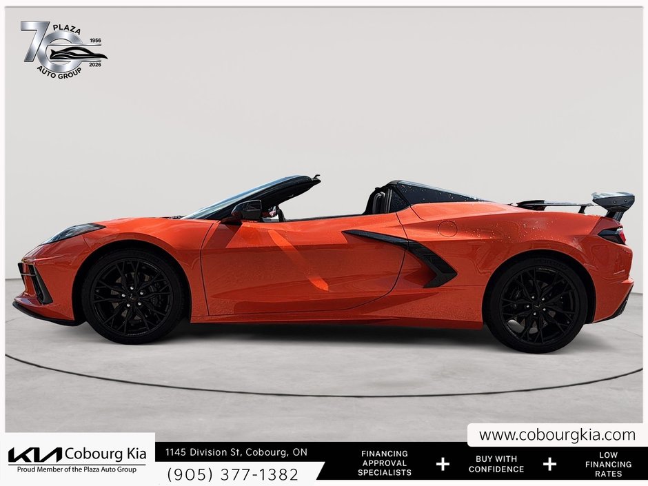 2025 Chevrolet Corvette 1LT CONVERTIBLE | ONE OWNER | LOW KM