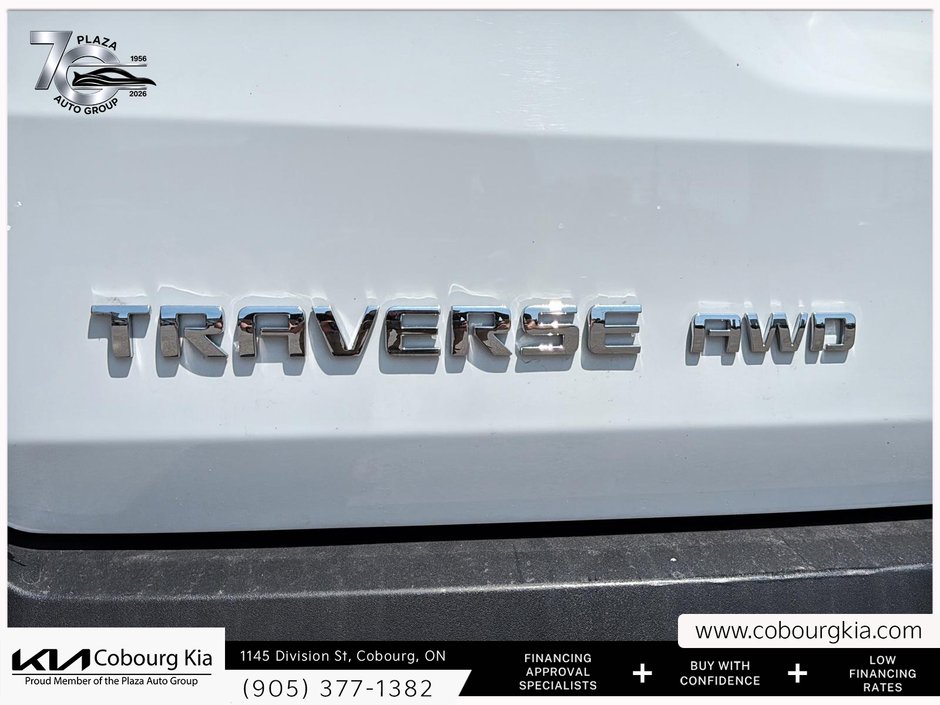 2020 Chevrolet Traverse RS 7-PASSENGER | LT PREMIUM PACKAGE | DUAL SUNROOF