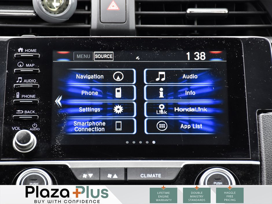 2019 Honda Civic Sedan Touring CLEAN CARFAX | LEATHER | CERTIFIED |