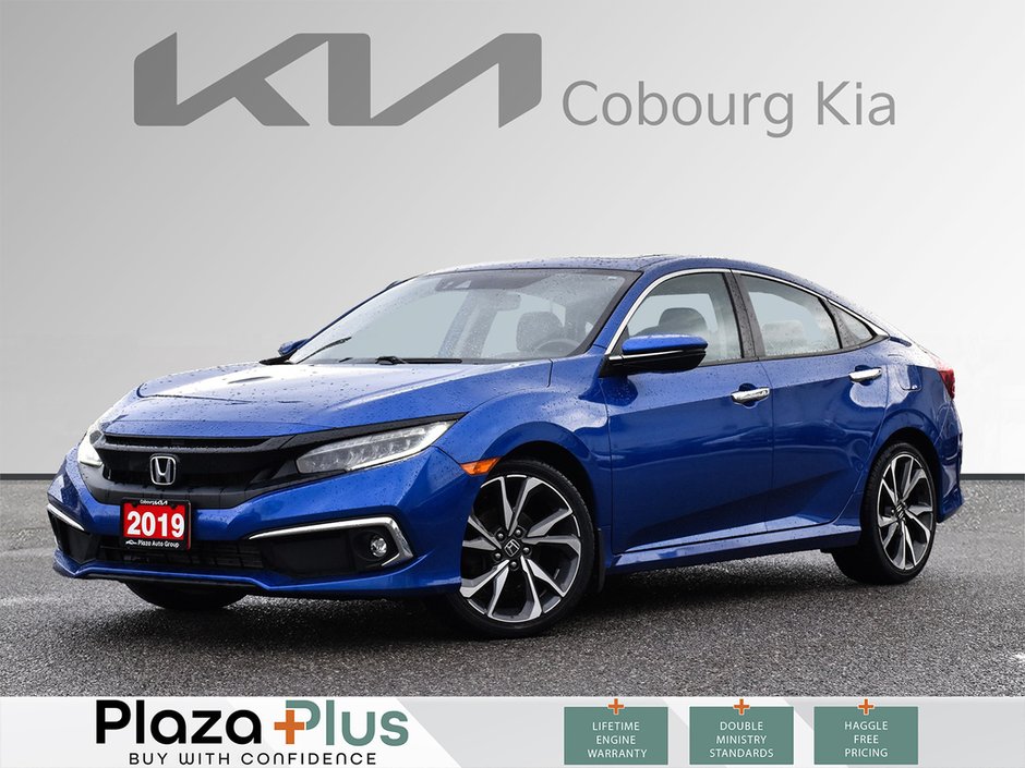 2019 Honda Civic Sedan Touring CLEAN CARFAX | LEATHER | CERTIFIED |