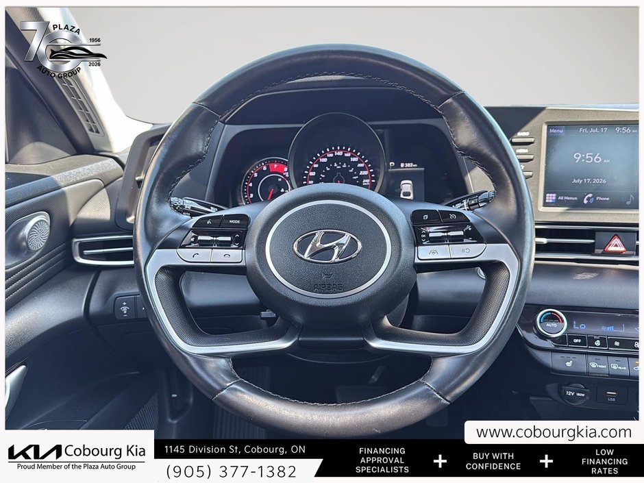 2022 Hyundai Elantra Preferred LOW KM | SUNROOF | HEATED STEERING WHEEL