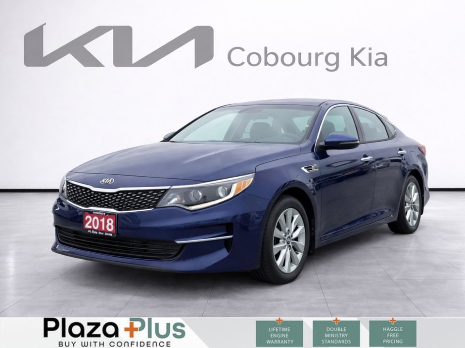 2018 Kia Optima EX ONE-OWNER | LEATHER | POWER ADJ SEATS | HEATED REAR SEATS