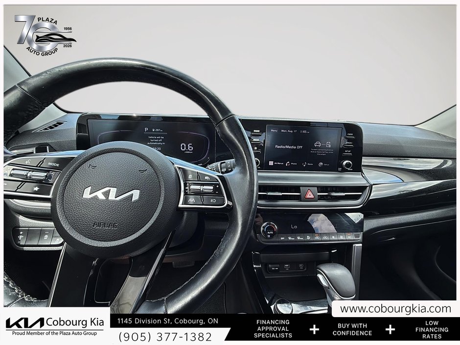 2024 Kia Seltos EX BOUGHT AND SERVICED AT COBOURG KIA | HEATED STEERING WHEEL | SUNROOF