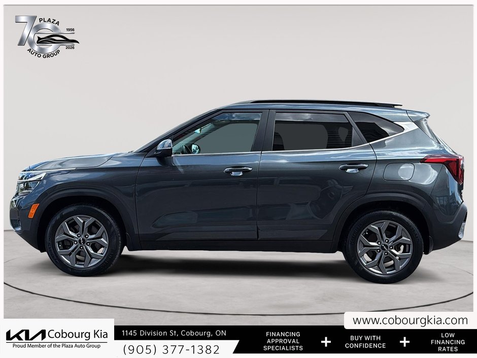 2024 Kia Seltos EX BOUGHT AND SERVICED AT COBOURG KIA | HEATED STEERING WHEEL | SUNROOF