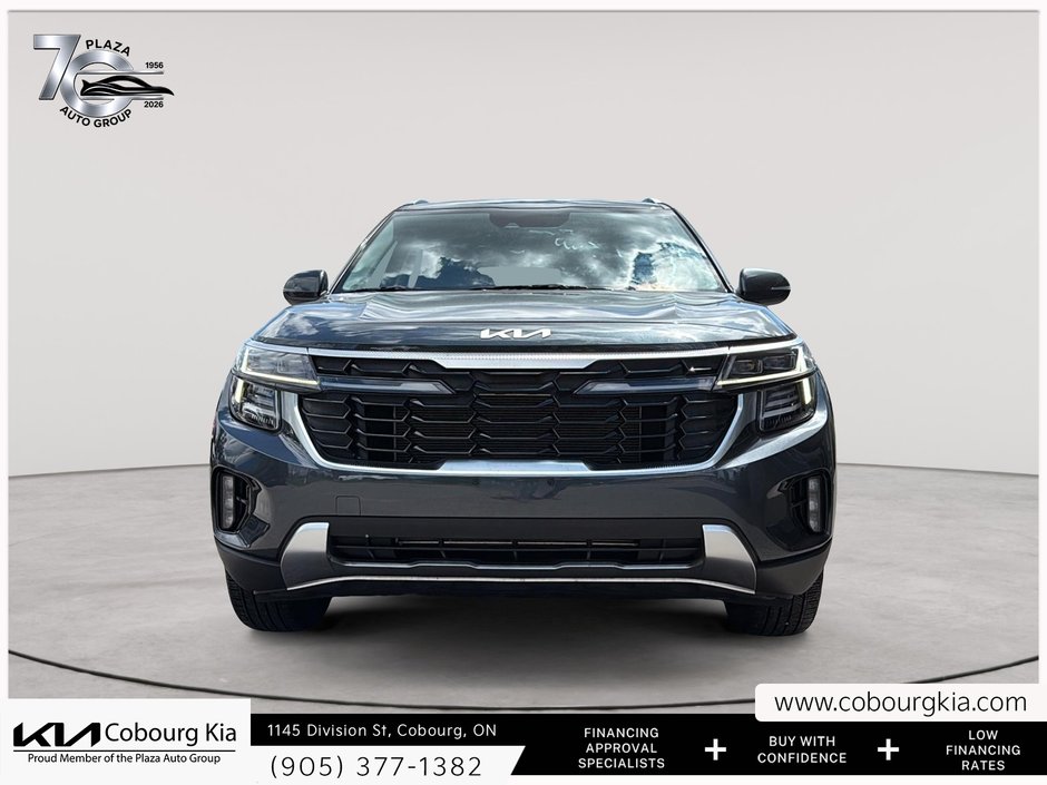 2024 Kia Seltos EX BOUGHT AND SERVICED AT COBOURG KIA | HEATED STEERING WHEEL | SUNROOF