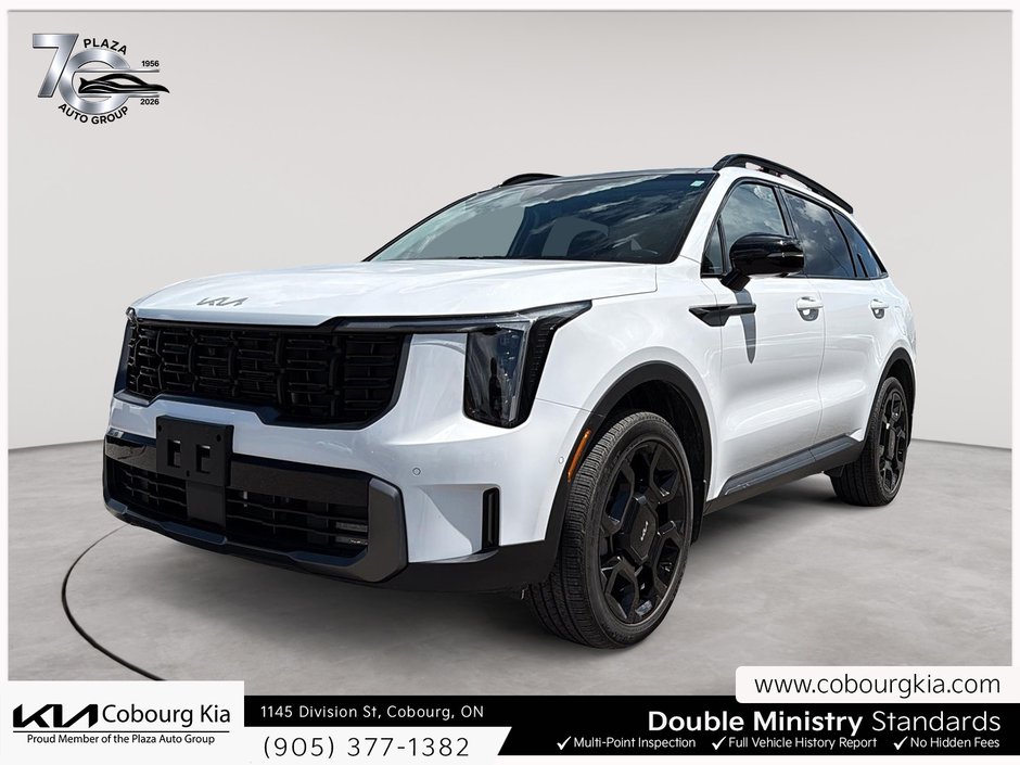 2024 Kia Sorento X-Line Limited ONE-OWNER | PANO SUNROOF | POWER TAILGATE | LOADED!