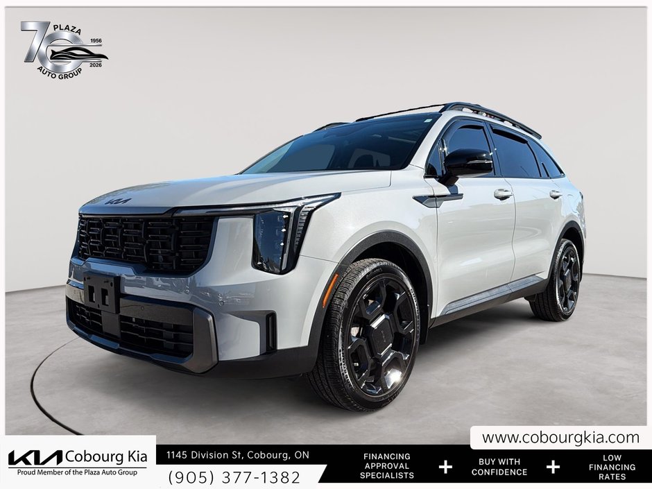 2025 Kia Sorento X-Line ONE-OWNER | PANO SUNROOF | SMART POWER TAILGATE