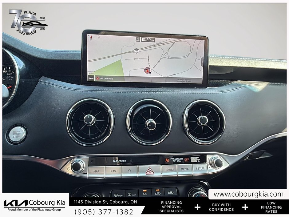 2022 Kia Stinger GT Elite ONE-OWNER | TWO SETS OF TIRES | 360 CAMERA