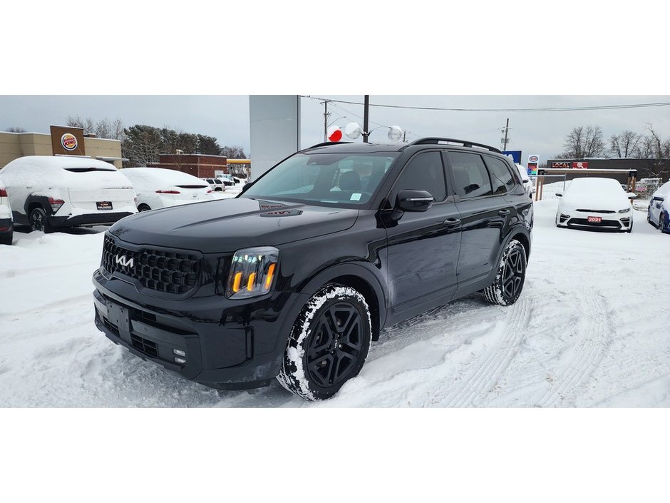 2024 Kia Telluride X-Line LOW KM | ONE OWNER | CLEAN CARFAX REPORT