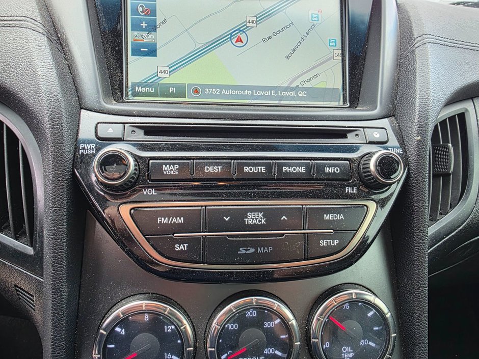 Hyundai Genesis Coupe Premium**GPS – Lecteur CD – Commandes audio au vol 2015-18