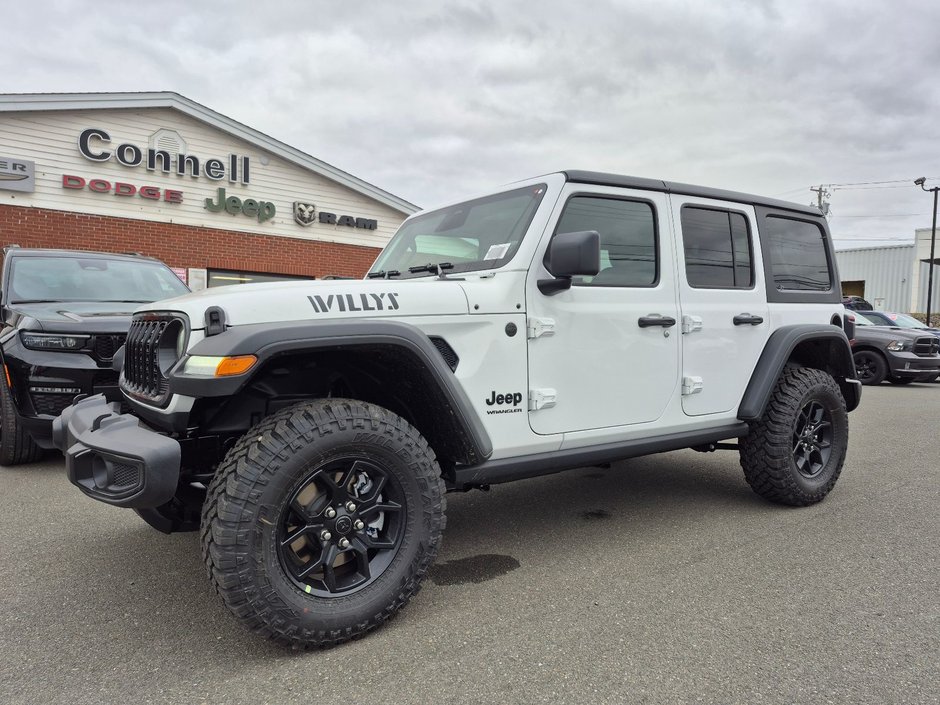 Jeep Wrangler 4-Door WILLYS 2026 à Woodstock, Nouveau-Brunswick