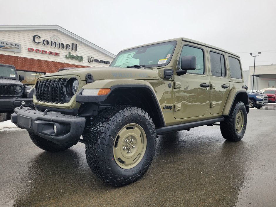 Jeep Wrangler 4xe WILLYS 41 2025 à Woodstock, Nouveau-Brunswick