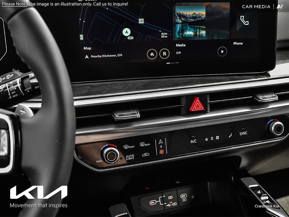 2025 Kia Sorento X-Line Limited Black Interior-22