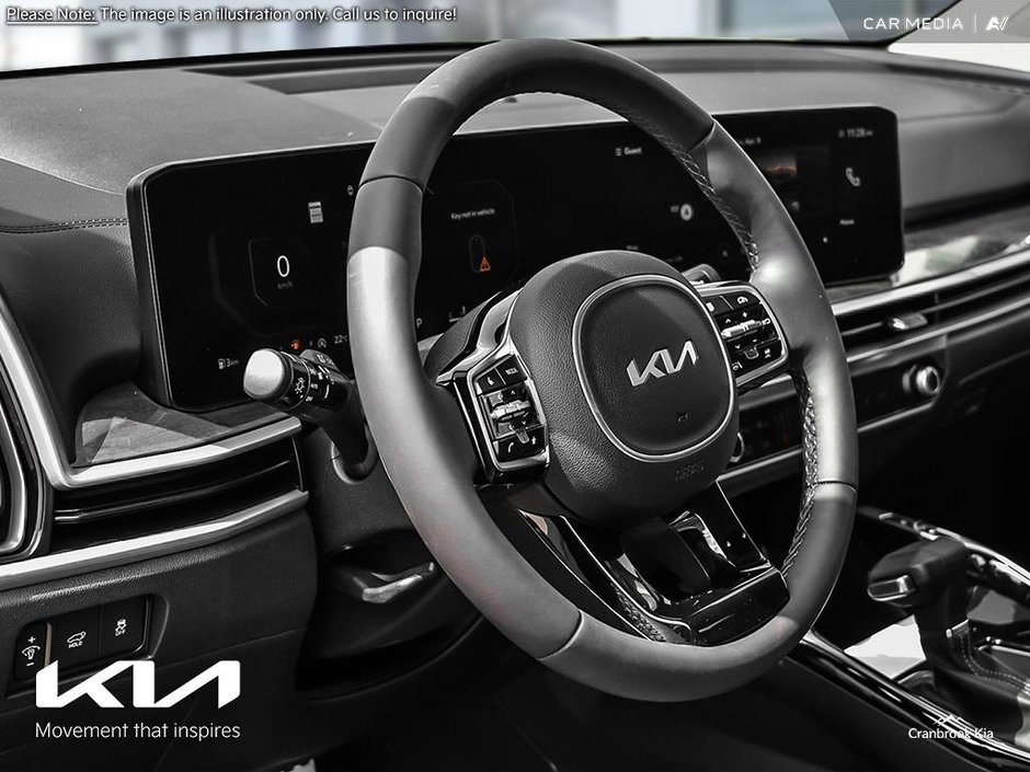 2025 Kia Sorento X-Line Limited Black Interior-10