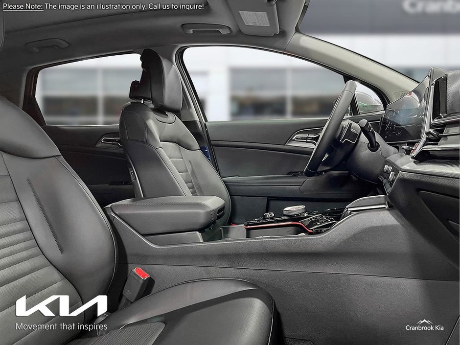 2025 Kia SPORTAGE PHEV SX - Black Interior-15