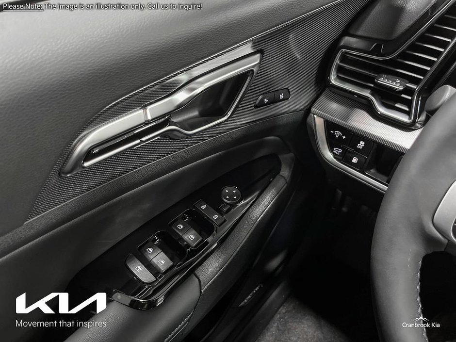 2025 Kia SPORTAGE PHEV SX - Black Interior-12
