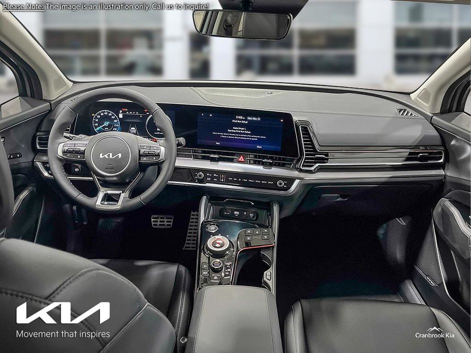 2025 Kia SPORTAGE PHEV SX - Black Interior-17