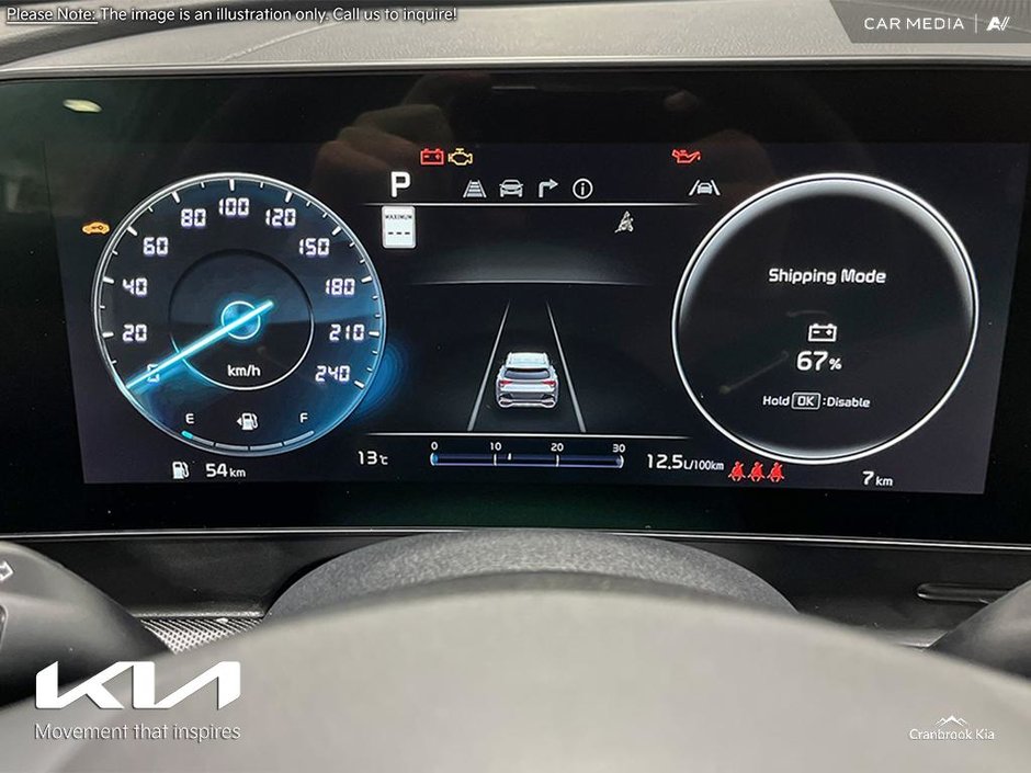 2025 Kia SPORTAGE PHEV SX - Black Interior-10