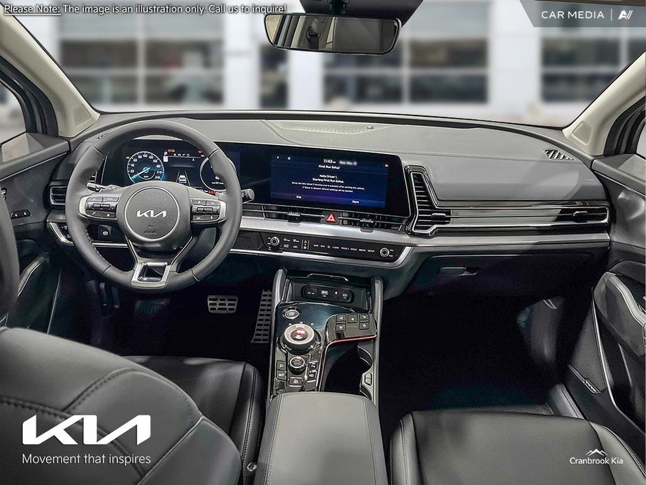 2025 Kia SPORTAGE PHEV SX - Black Interior-17