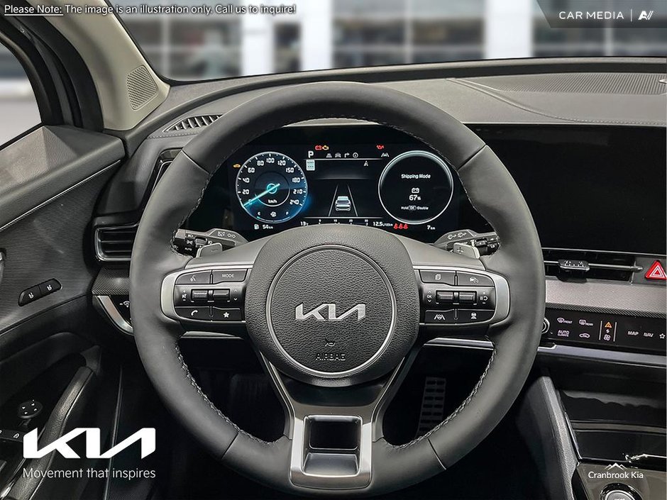 2025 Kia SPORTAGE PHEV SX - Black Interior-9