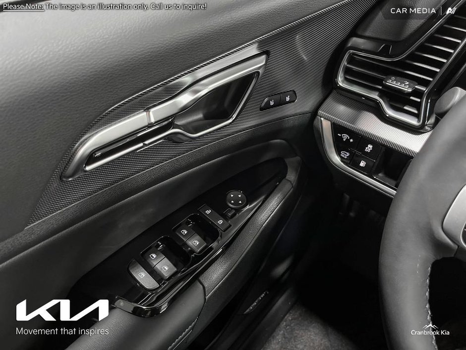 2025 Kia SPORTAGE PHEV SX - Black Interior-12