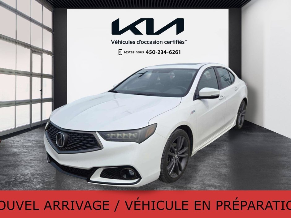 Acura TLX Tech A-Spec, AWD, TOIT, V6, CUIR, CAMERA 2018 à Mirabel, Québec