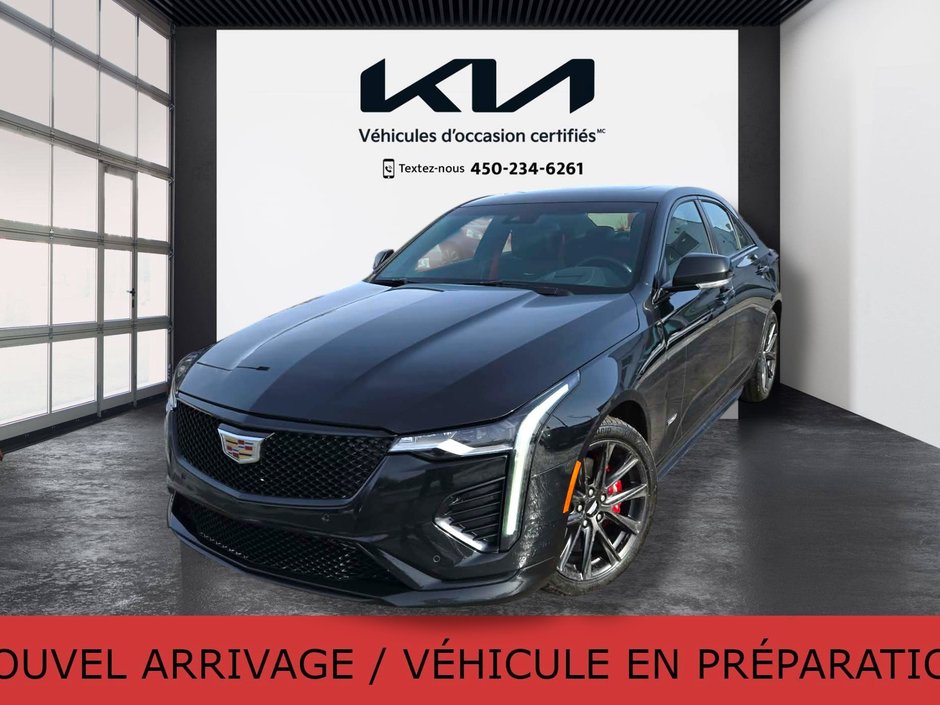 Cadillac CT4-V JAMAIS ACCIDENTÉ, 2 ENSEMBLENT DE MAGS, AWD 2022 à Mirabel, Québec