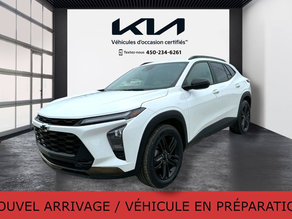 2025 Chevrolet Trax ACTIV, JAMAIS ACCIDENTÉ, 8 PNEUS, CUIR, MAGS in Mirabel, Quebec