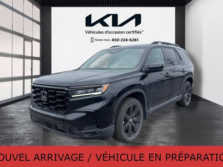 2023 Honda Pilot Black Edition, 8 PNEUS, JAMAIS ACCIDENTÉ, 7 PASS in Mirabel, Quebec