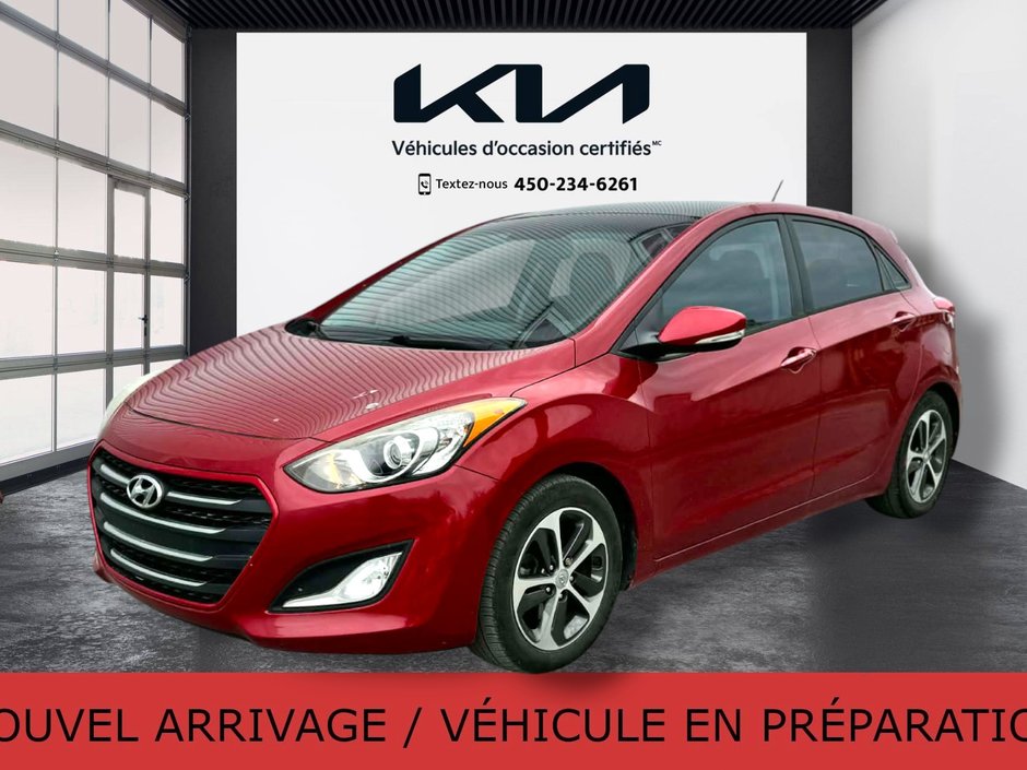 Hyundai Elantra GT GLS w/Tech Pkg, JAMAIS ACCIDENTÉ, TOIT PANORAMIQUE 2016 à Mirabel, Québec