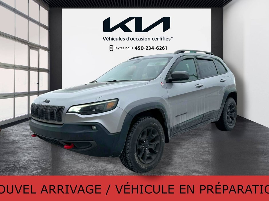 2019 Jeep Cherokee Trailhawk Elite, JAMAIS ACCIDENTÉ, V6, CUIR, TOIT in Mirabel, Quebec