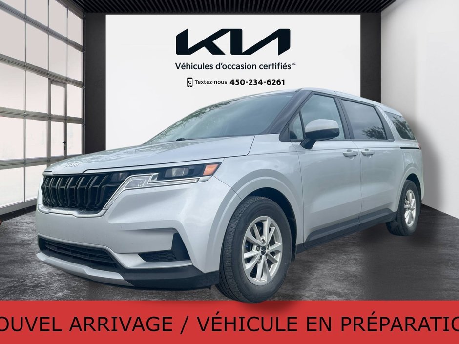 2022 Kia Carnival LX, JAMAIS ACCIDENTÉ, 8 PASSAGERS, V6 in Mirabel, Quebec