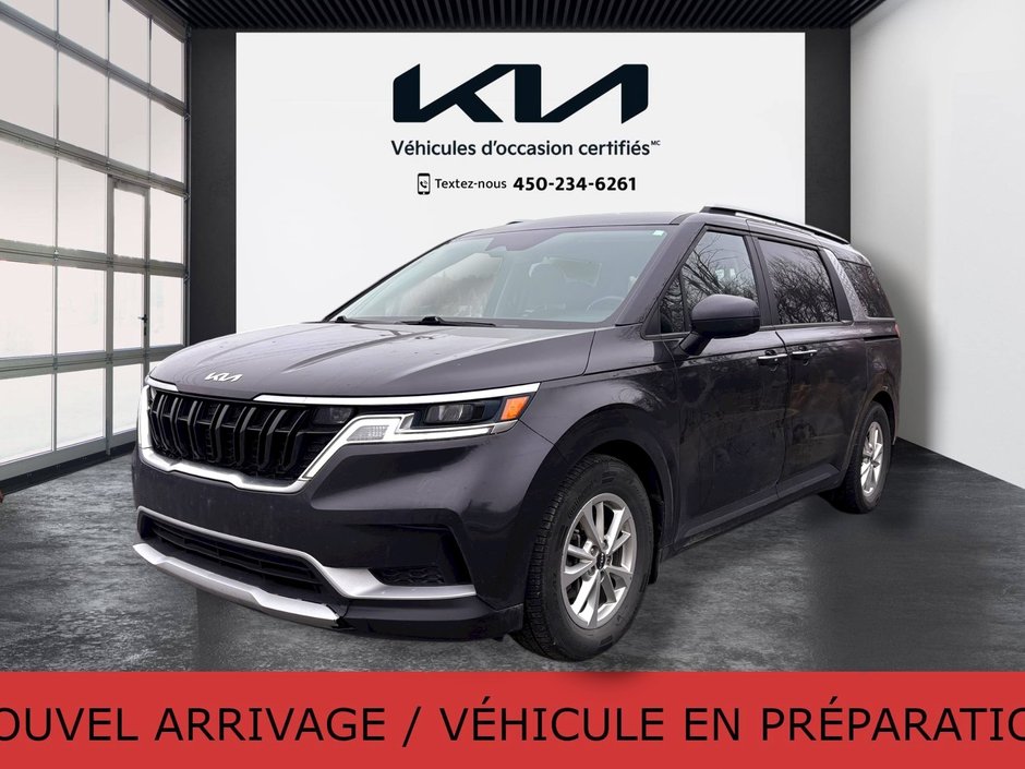 Kia Carnival LX+, JAMAIS ACCIDENTÉ, 8 PASSAGERS, PORTES AUTO 2022 à Mirabel, Québec