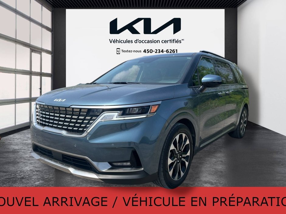 2024 Kia Carnival EX, JAMAIS ACCIDENTÉ, CUIR, 8 PASSAGERS, 8 PNEUS in Mirabel, Quebec