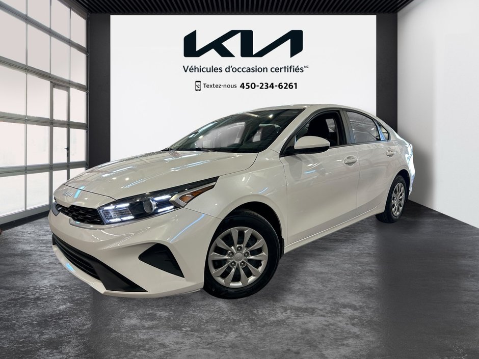 2022 Kia Forte LX, JAMAIS ACCIDENTÉ, AUTOMATIQUE, A/C in Mirabel, Quebec