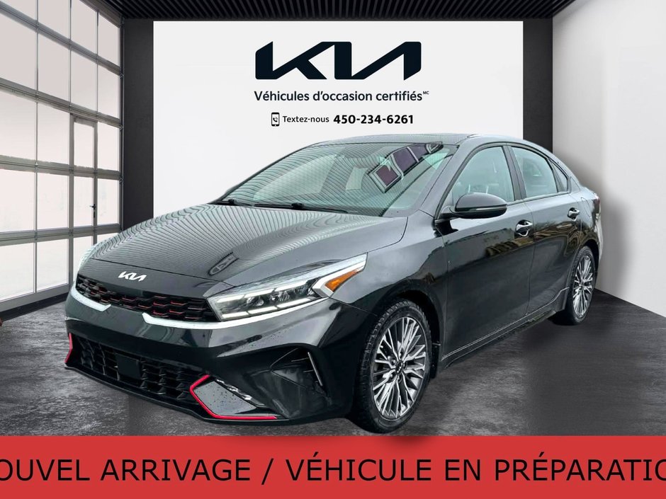 2022 Kia Forte Gt-Line, JAMAIS ACCIDENTÉ, CUIR, TOIT, AUTOMATIQUE in Mirabel, Quebec
