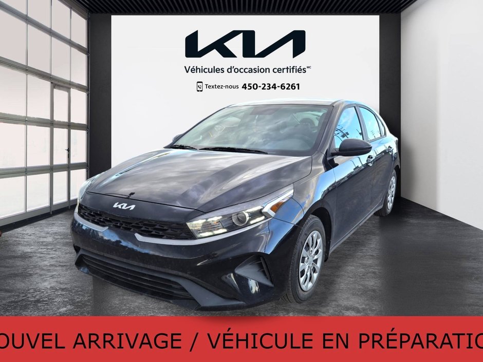 2023 Kia Forte LX, JAMAIS ACCIDENTÉ, SIÈGES CHAUFFANTS, AUTO in Mirabel, Quebec
