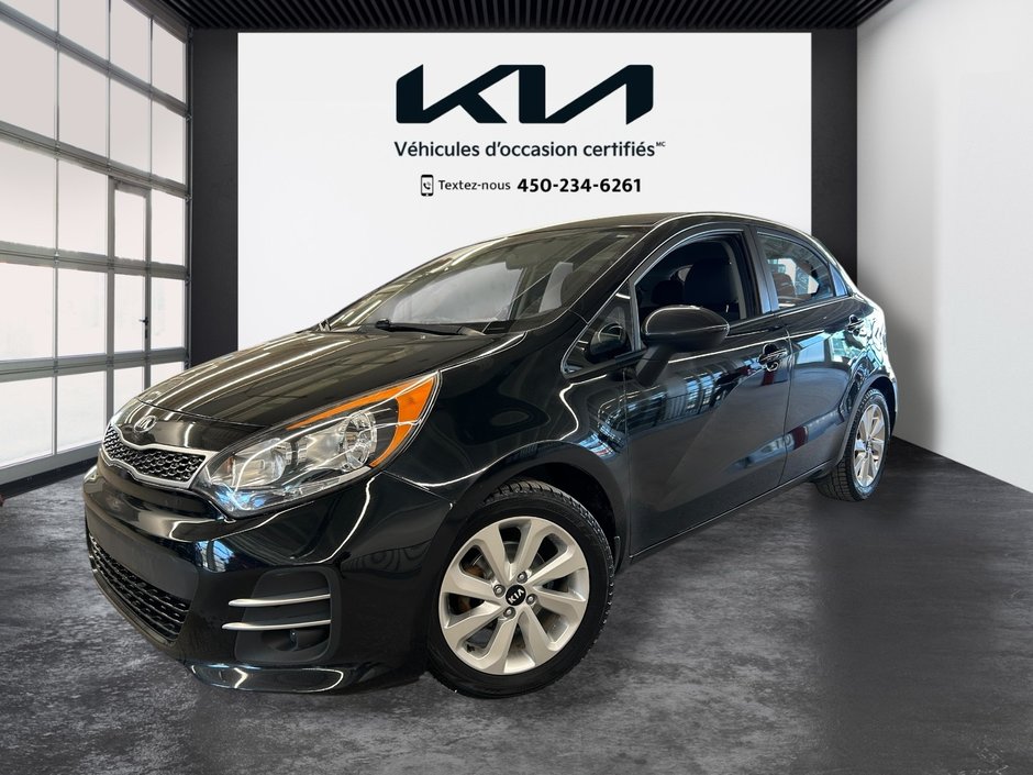 2017 Kia Rio 5 EX, AUTOMATIQUE, SIÈGES CHAUFFANTS, MAGS in Mirabel, Quebec