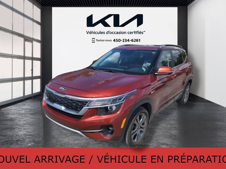 Kia Seltos EX, JAMAIS ACCIDENTÉ, CUIR, TOIT, AWD, MAGS 2021 à Mirabel, Québec