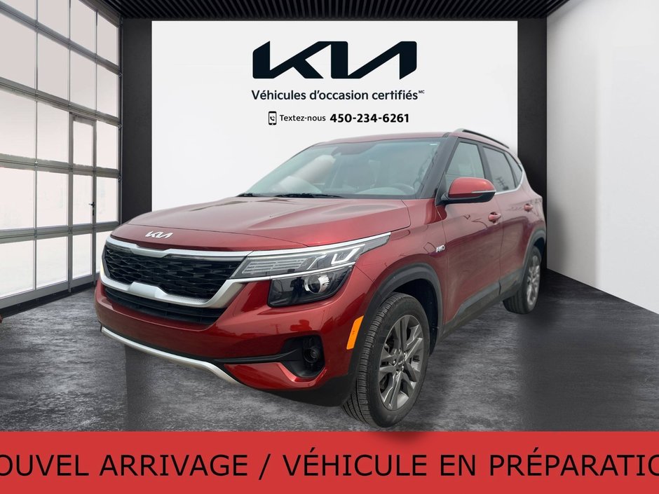 2022 Kia Seltos EX, JAMAIS ACCIDENTÉ, CUIR, TOIT, AWD, MAGS in Mirabel, Quebec