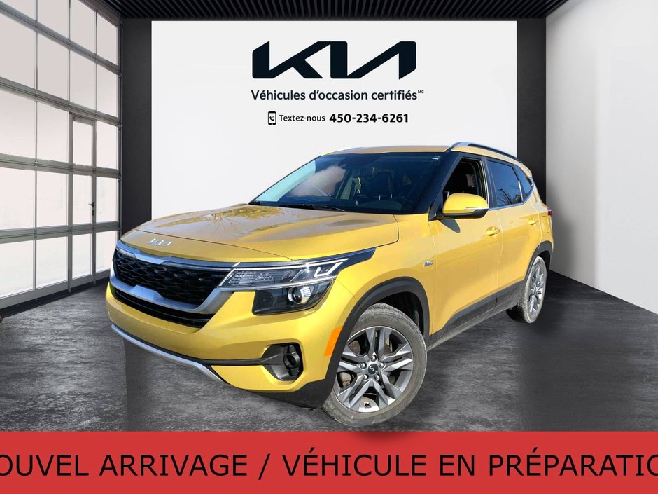 2022 Kia Seltos EX, JAMAIS ACCIDENTÉ, CUIR, TOIT, AWD, MAGS in Mirabel, Quebec