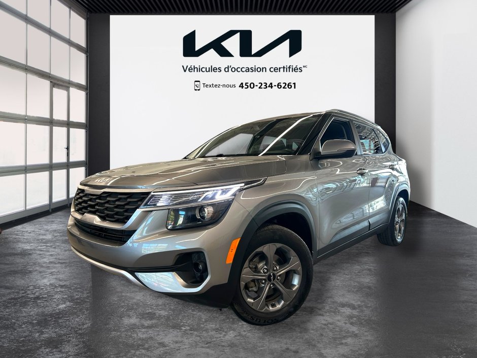 Kia Seltos LX, JAMAIS ACCIDENTÉ, SIÈGES CHAUFFANTS, MAGS, 2023 à Mirabel, Québec